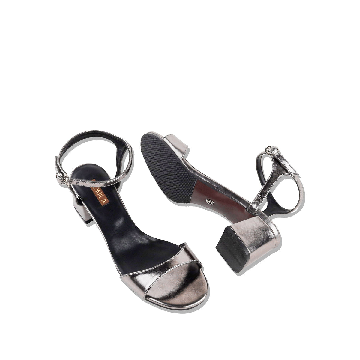 Mia - Women's Silver Heels
