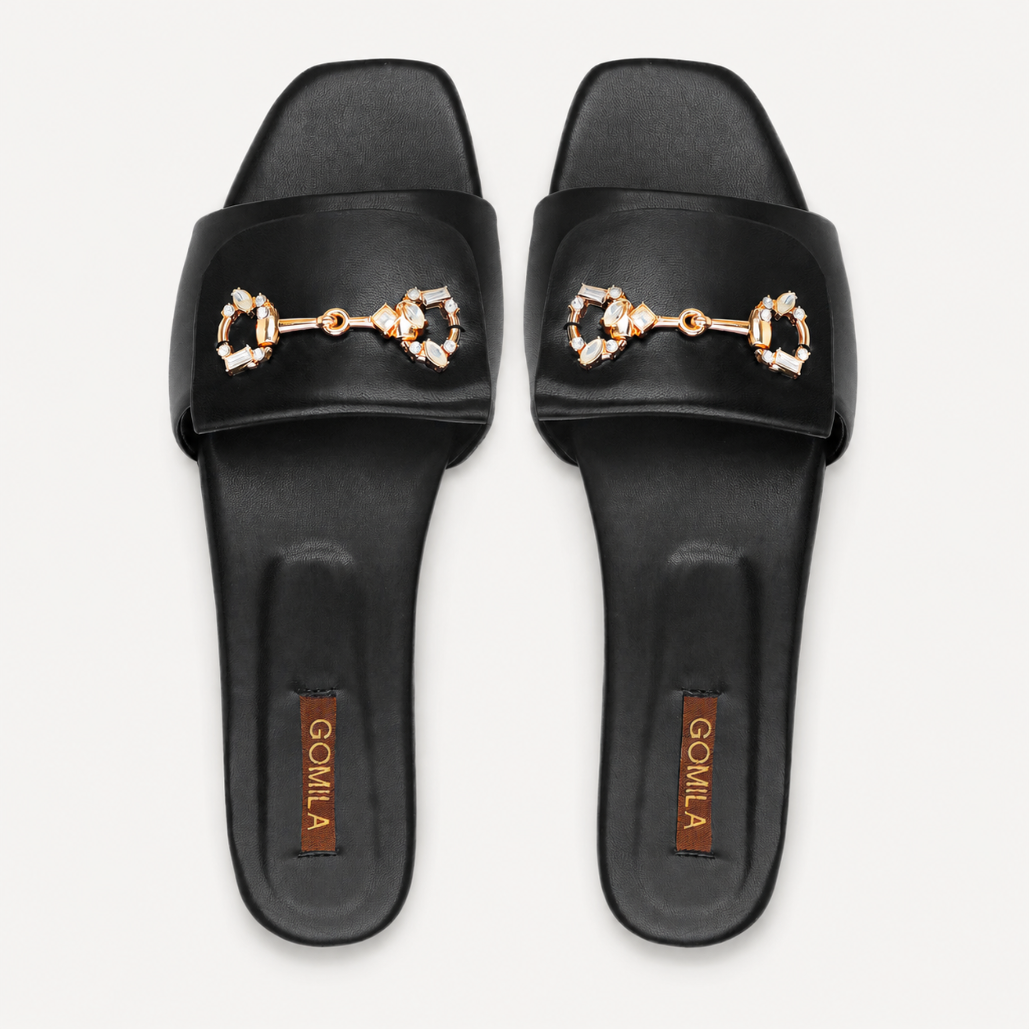 Meva - Women's Black Slipper