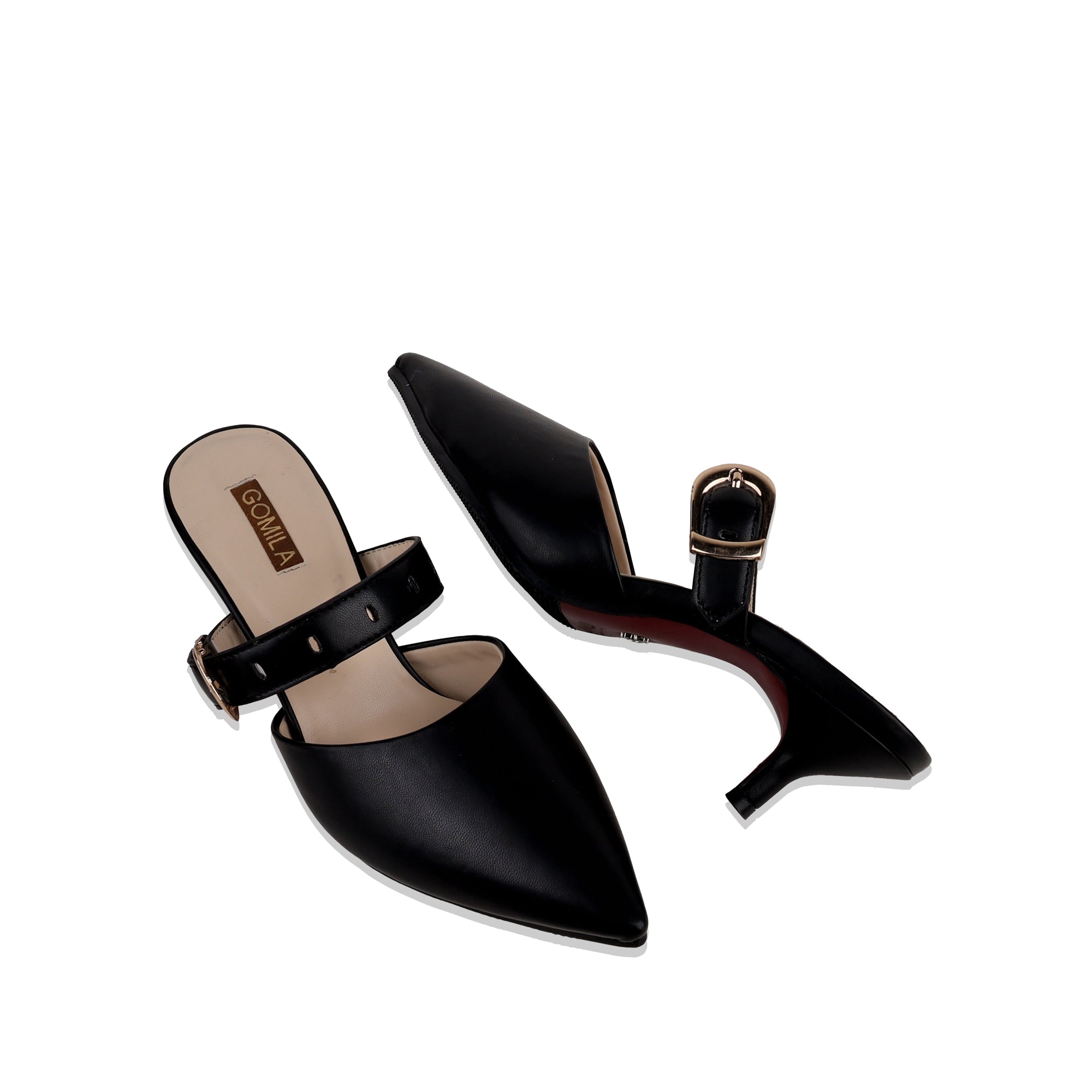 Mila - Women's Black 50mm Heel