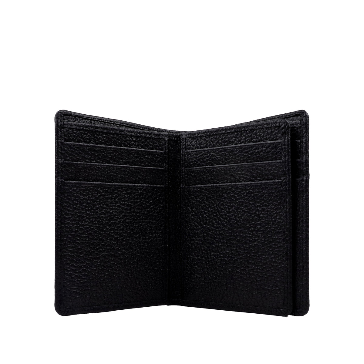 Jared - Black Milled Leather Wallet
