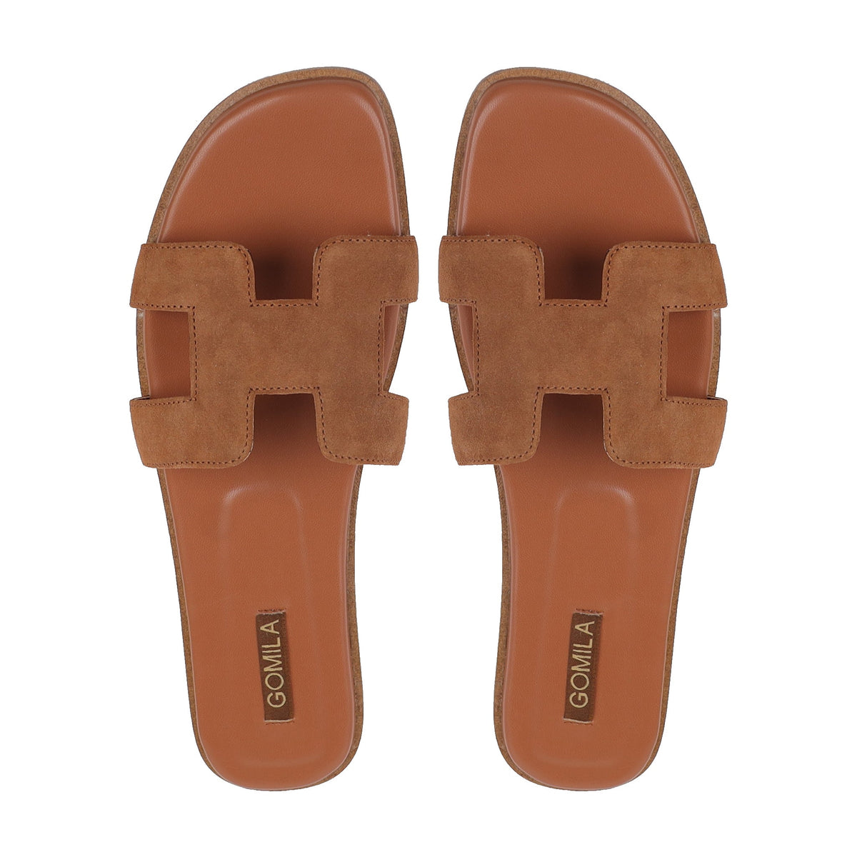 Mylo  - Women's Cognac Slipper