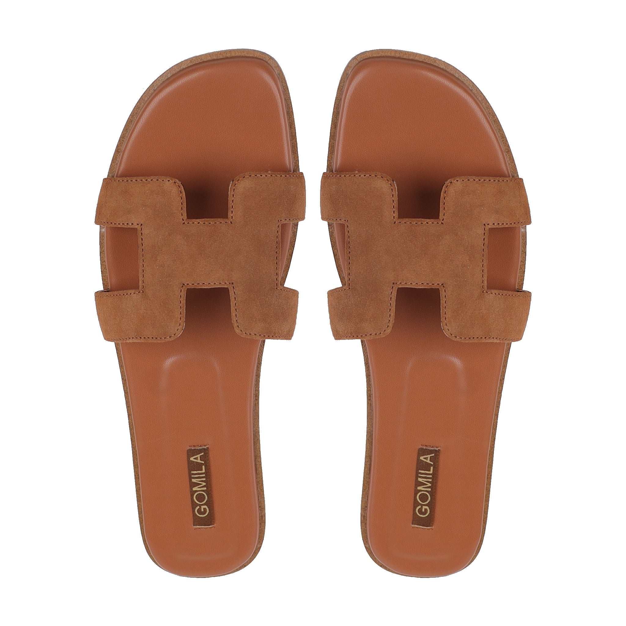 Mylo  - Women's Cognac Slipper