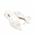 Alicia - Women's White 50mm Heel