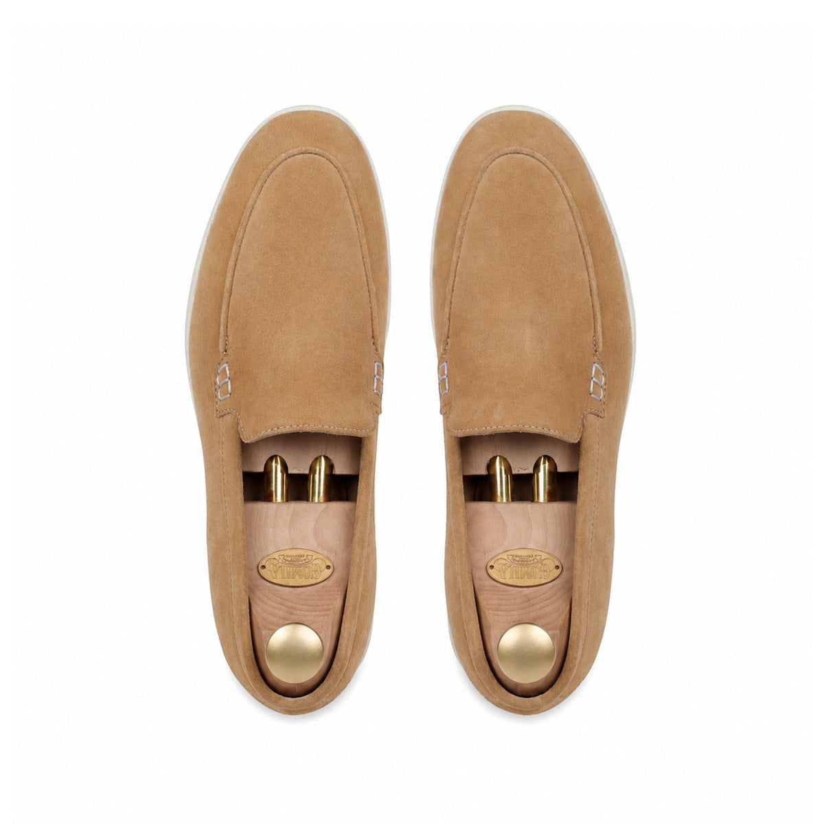 Crest - Men's Tan Suede Loafer