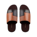 Borela - Men's Tan Calf Leather Slipper