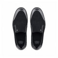 Amador - Men's Black Suede and Milled Leasther Sneaker