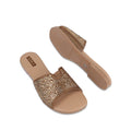 Skye - Women's Champagne Rhinestone Slipper