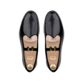 Dion - Men's Black Crust Leather Loafer