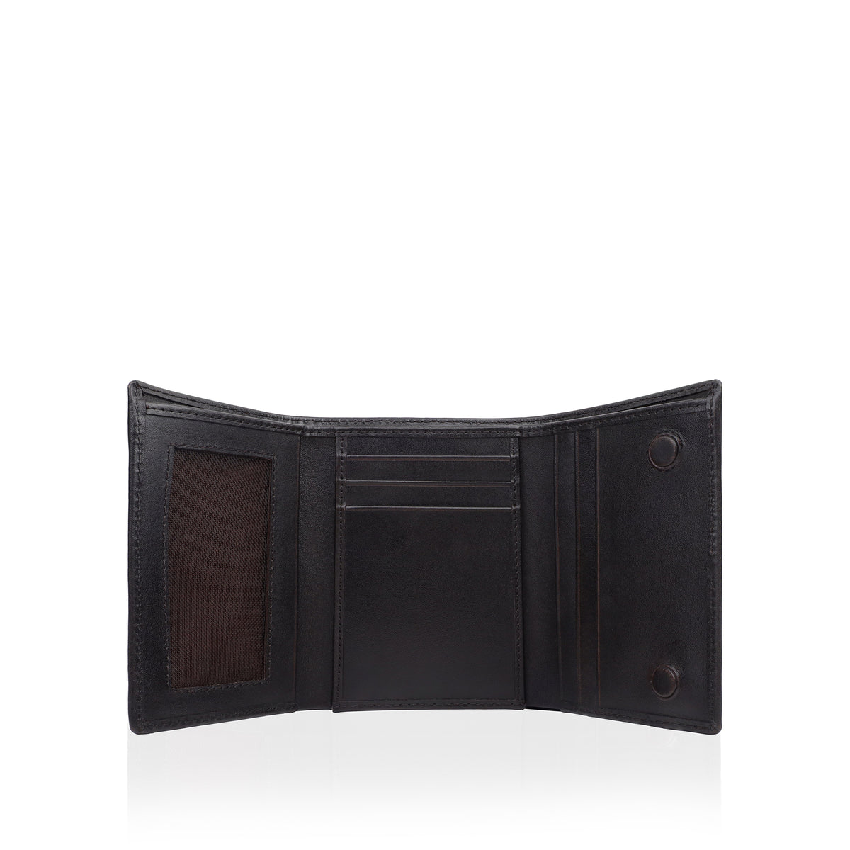 Derek -  Dark Brown Calf Leather Wallet