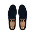 Crest - Men's Navy Blue Suede Loafer