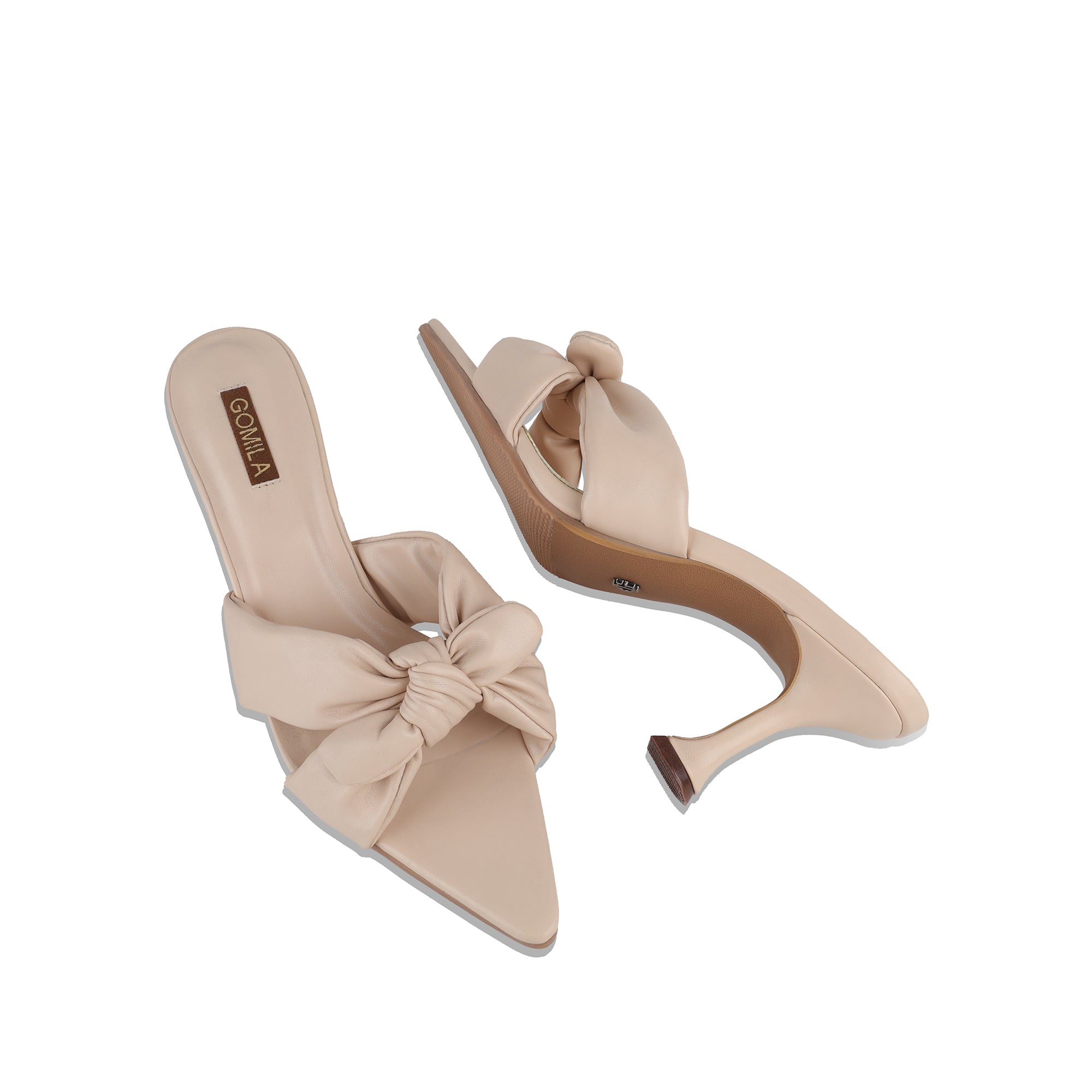 Layla - Women's Biege Heel