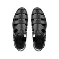 Balmo - Men's Black Calf Leather Sandal