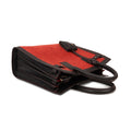 Hazel -  Boucle Fabric & Leather Hand Bag