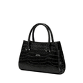 Alora - Black Calf Leather Hand Bag