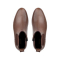 Kian -  Children's Light Brown Milled Leather Chelsea