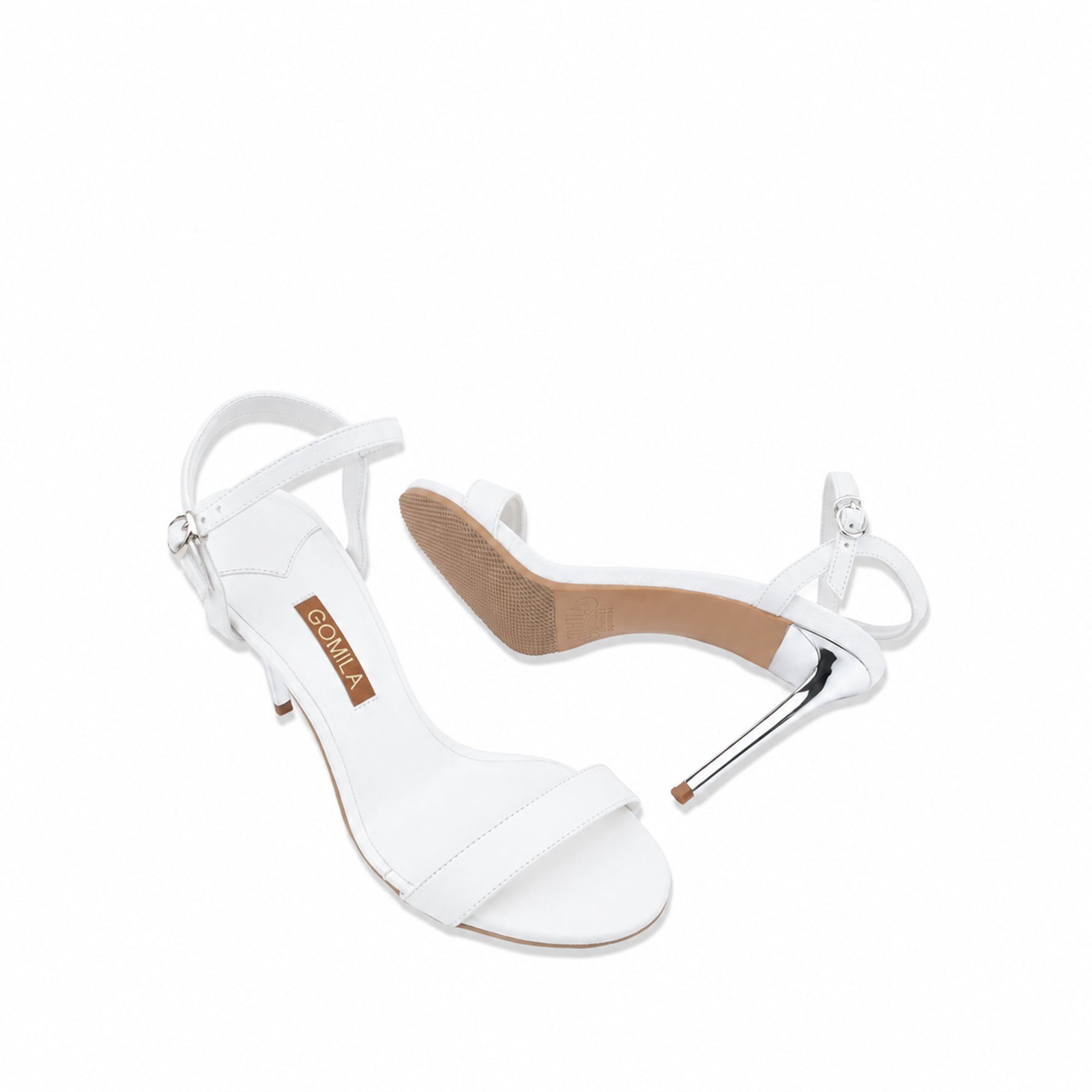 Kennedy - Women’s White 90mm Heels