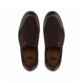 Amador - Men's Chocolate Brown Suede and Milled Leasther Sneaker