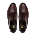 Lorsch - Men's Dark Brown Calf Leather Oxford Shoe