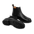 Ryze - Men's Black Pebble Grain Leather Chelsea Boot
