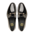 Tropez - Men's Black Patent Leather High Shine Loafer