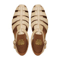 Koko - Men's Biege Calf Leather Sandal