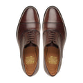 Rostock - Men's Dark Brown Calf Leather Oxford Shoe