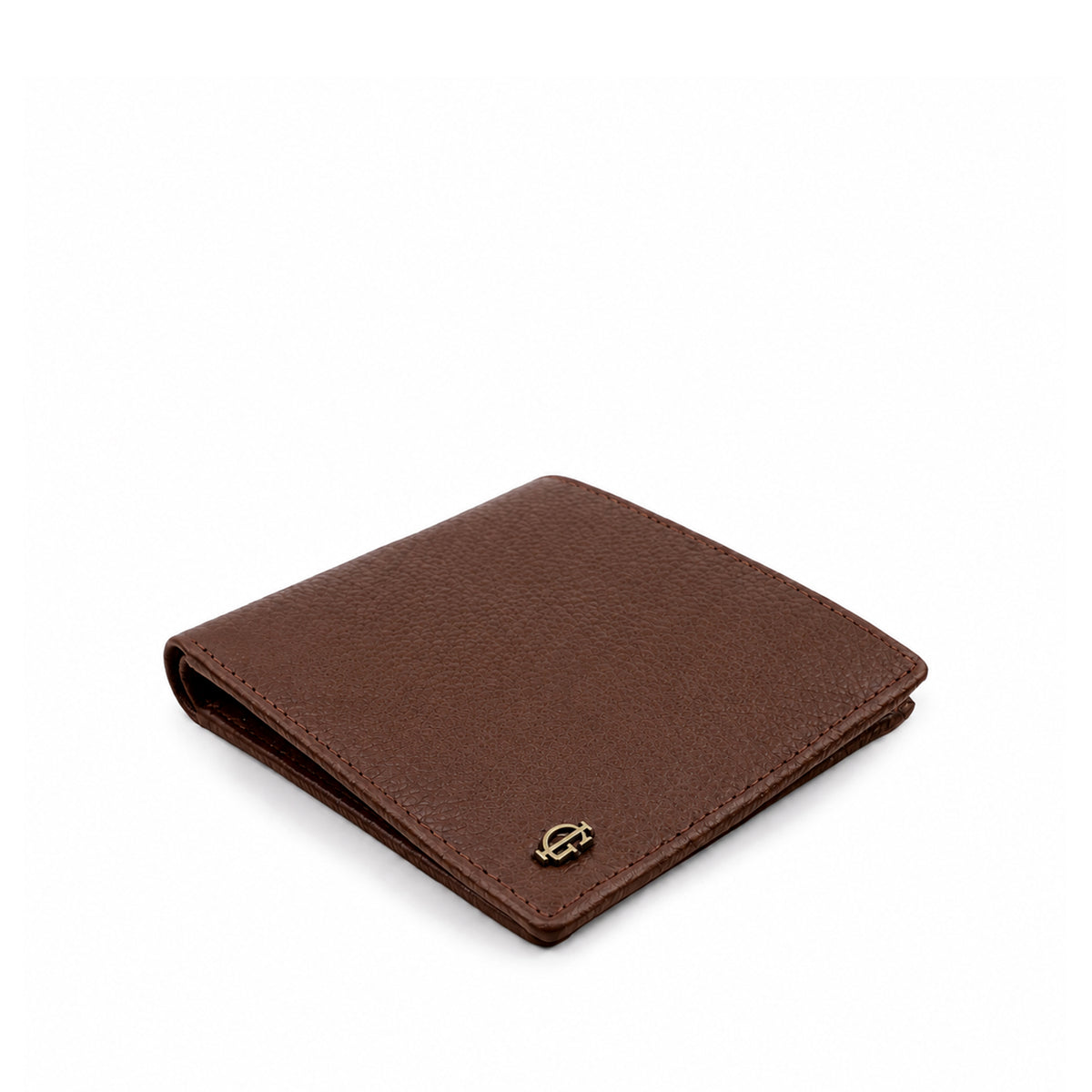 Felix - Light Brown Pebble Grain Leather Wallet