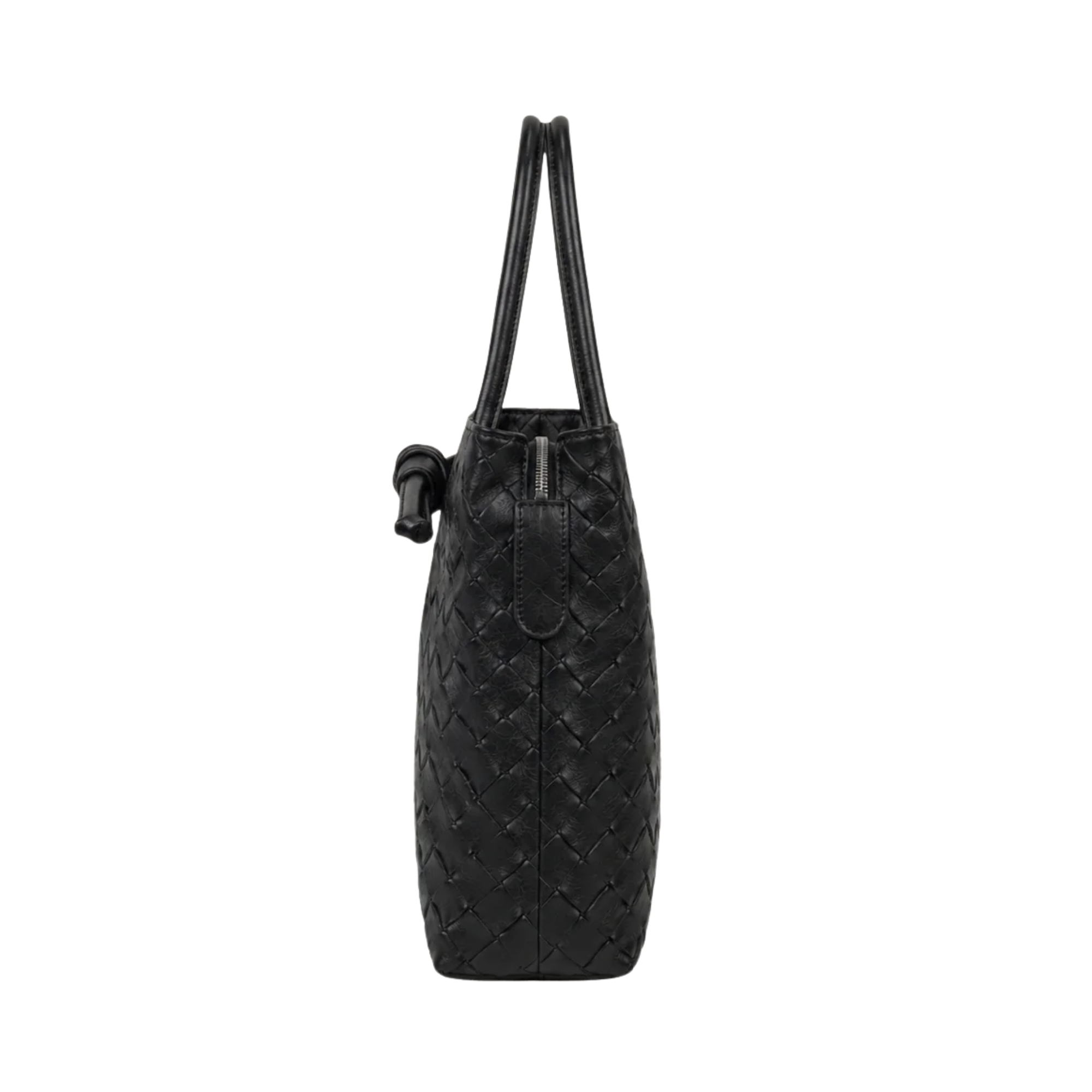 Elixe - Black Calf Leather Hand Bag