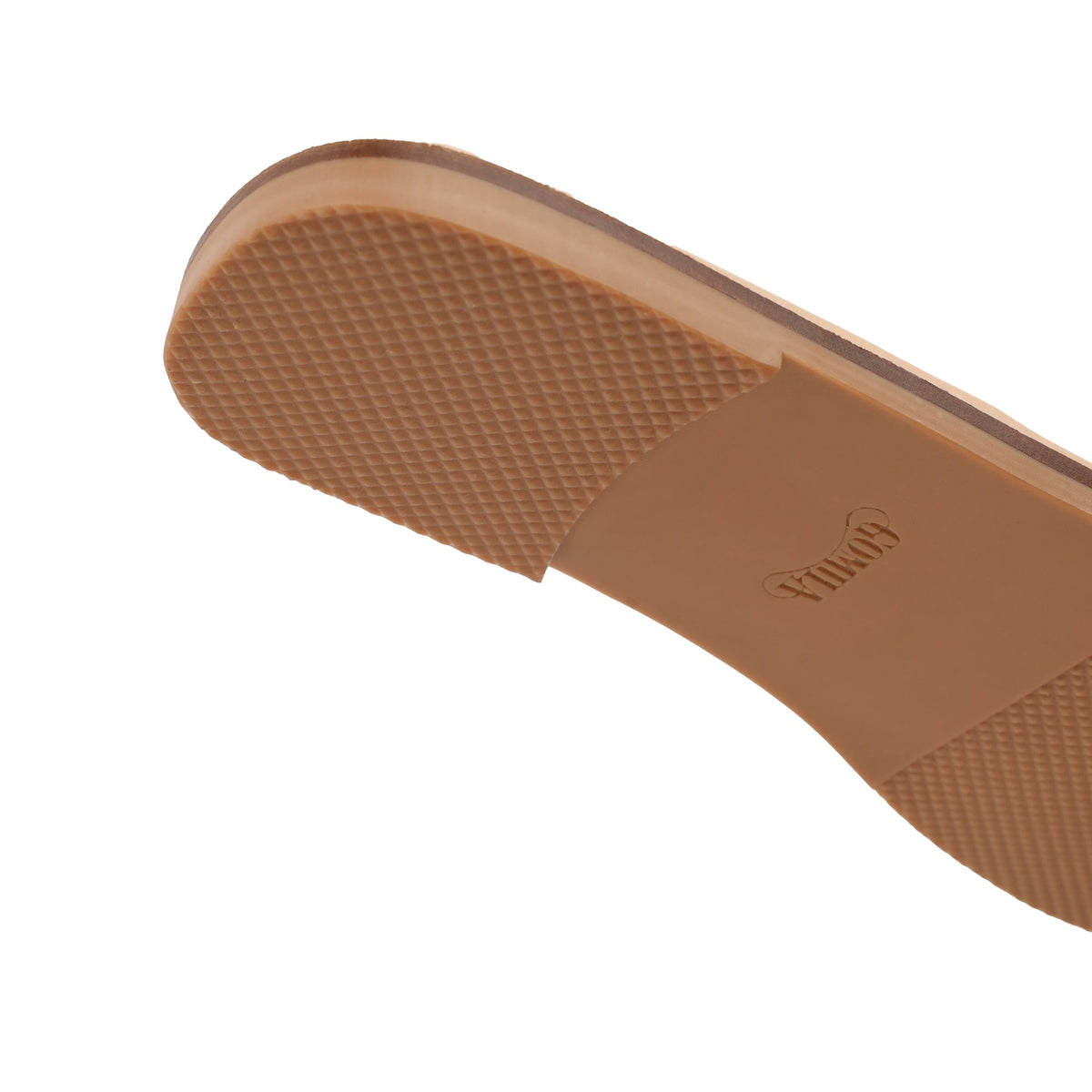 Sierra - Women's Peach Rhinestone Slipper