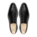Freda - Men's Black Calf Leather Oxford Shoe - Goodyear Welted