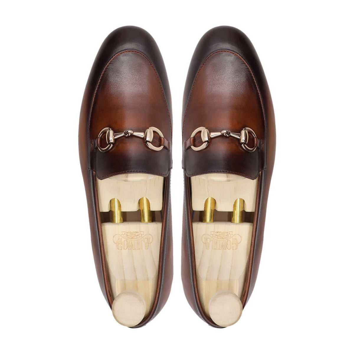 Dospalillos - Men's Burnished Brown Calf Leather Loafer
