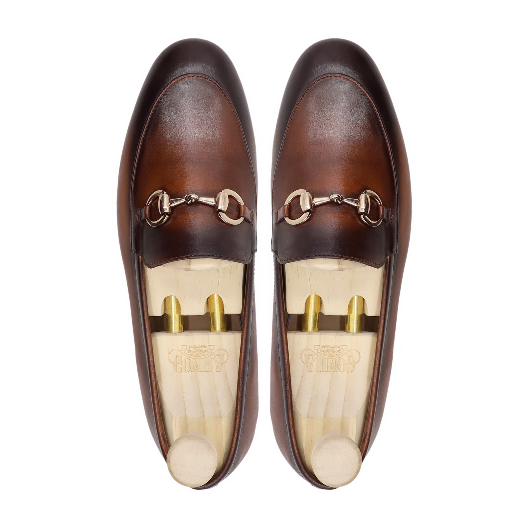 Dospalillos - Men's Burnished Brown Calf Leather Loafer