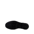 Saul - Men's Black Crocodile Printed Leather Sandal