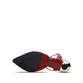 Vanessa - Women’s Oxblood Hand Set Crystals 90mm Heels