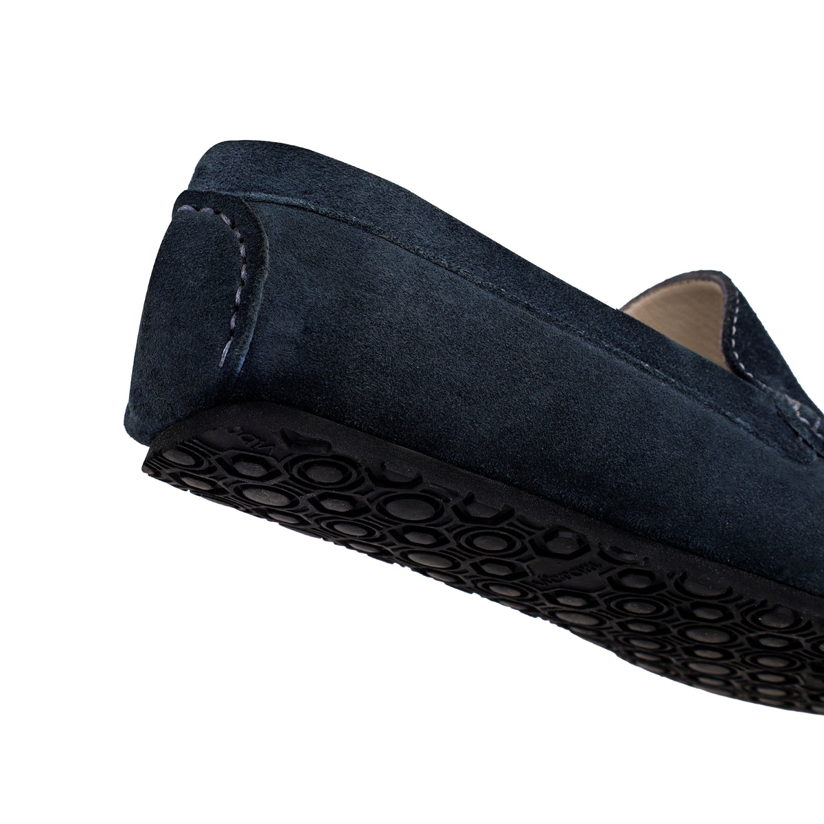 Vyla - Ladies Navy Blue Suede Driver