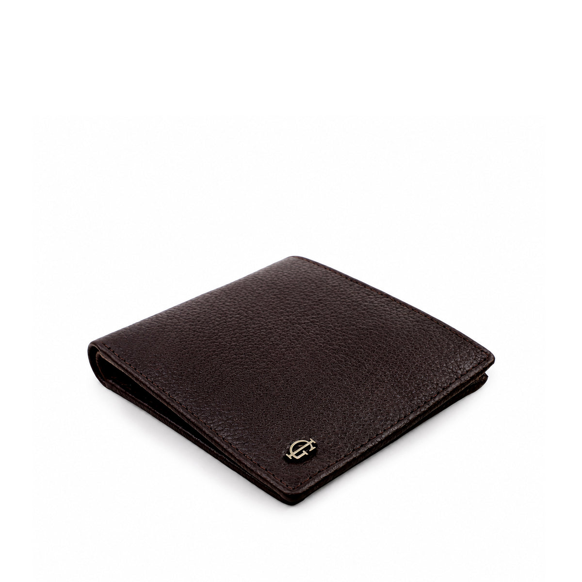 Felix - Dark Brown Pebble Grain Leather Wallet