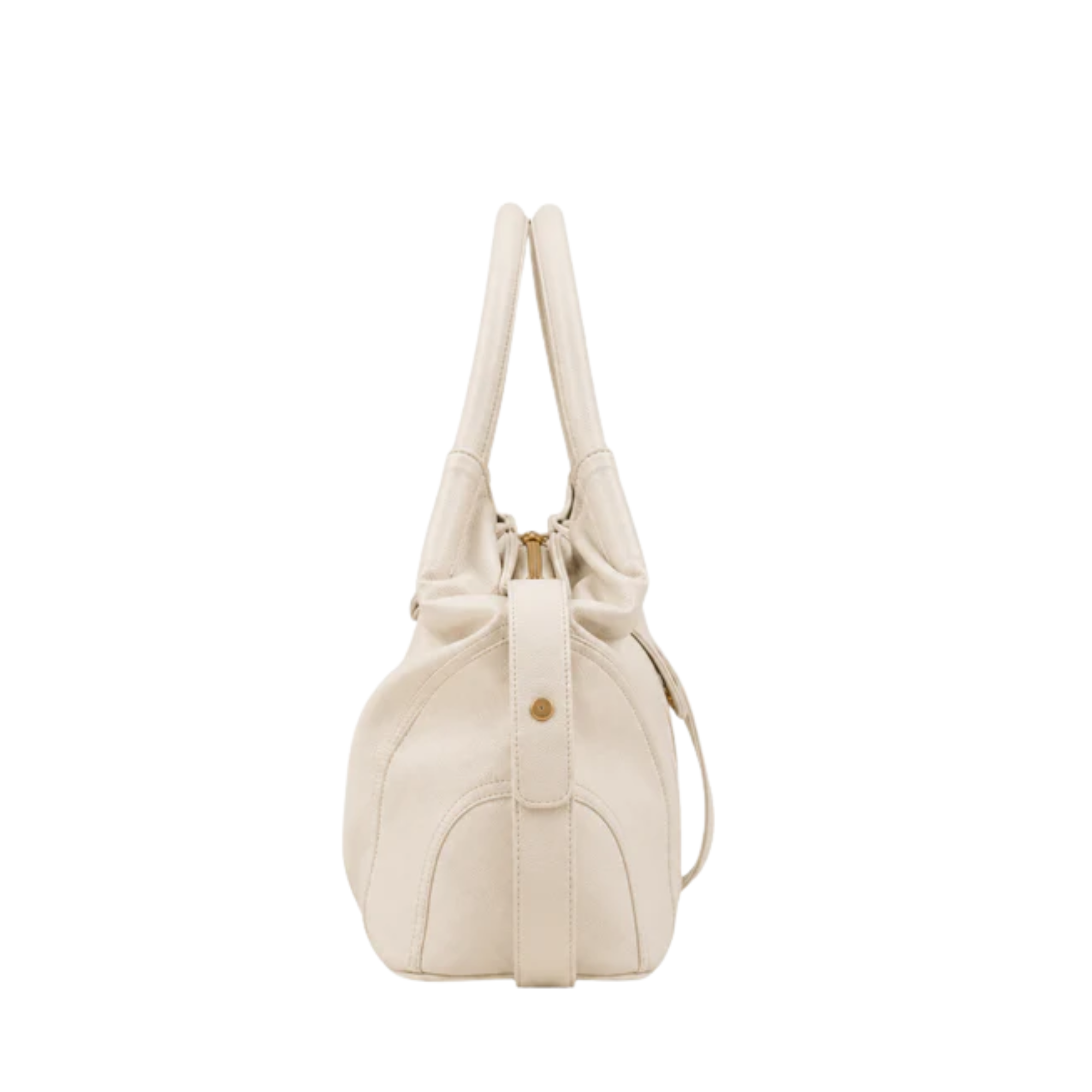 Lushia - Skin Pebble Grain Leather Hand Bag