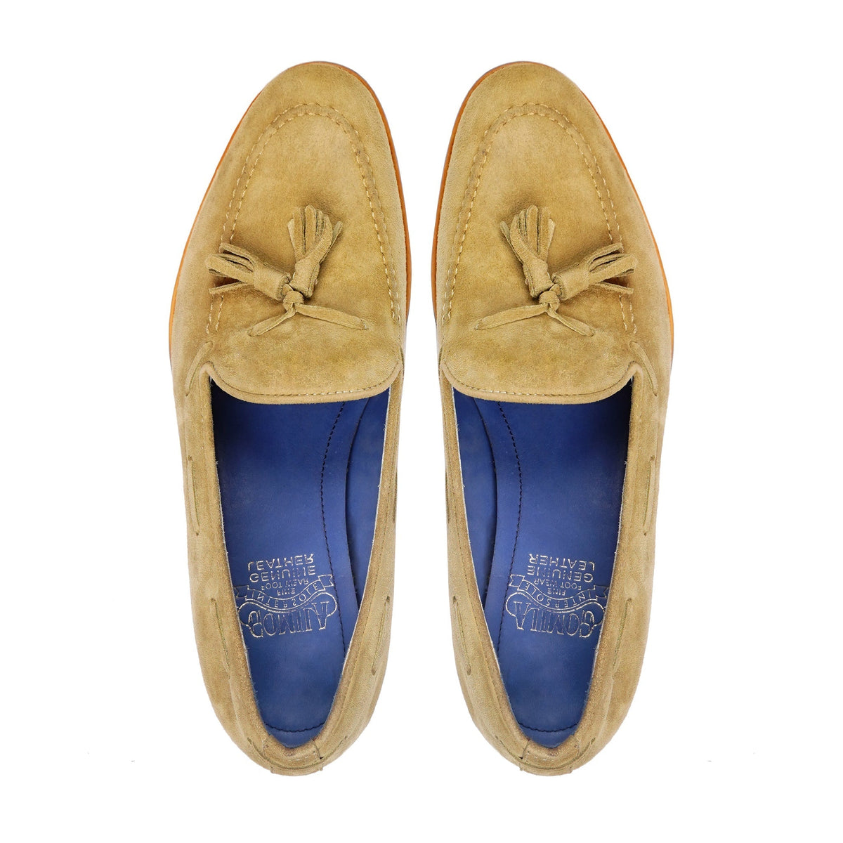 Tuscana - Men's Camel Kid Suede Loafer