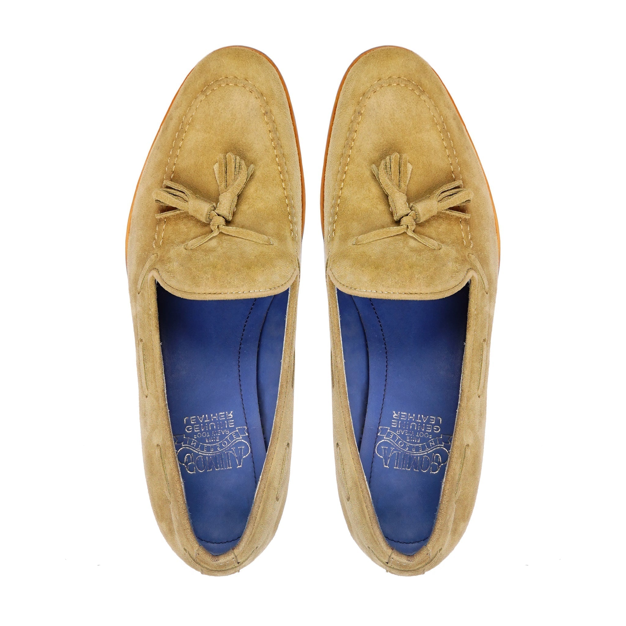 Tuscana - Men's Camel Kid Suede Loafer