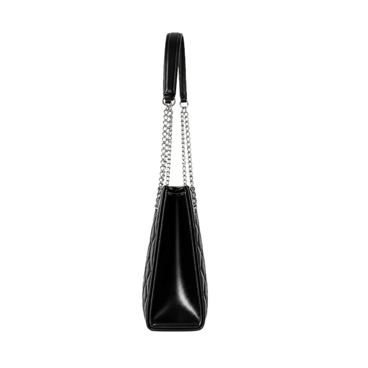 Vexa- Black Calf Leather Hand Bag