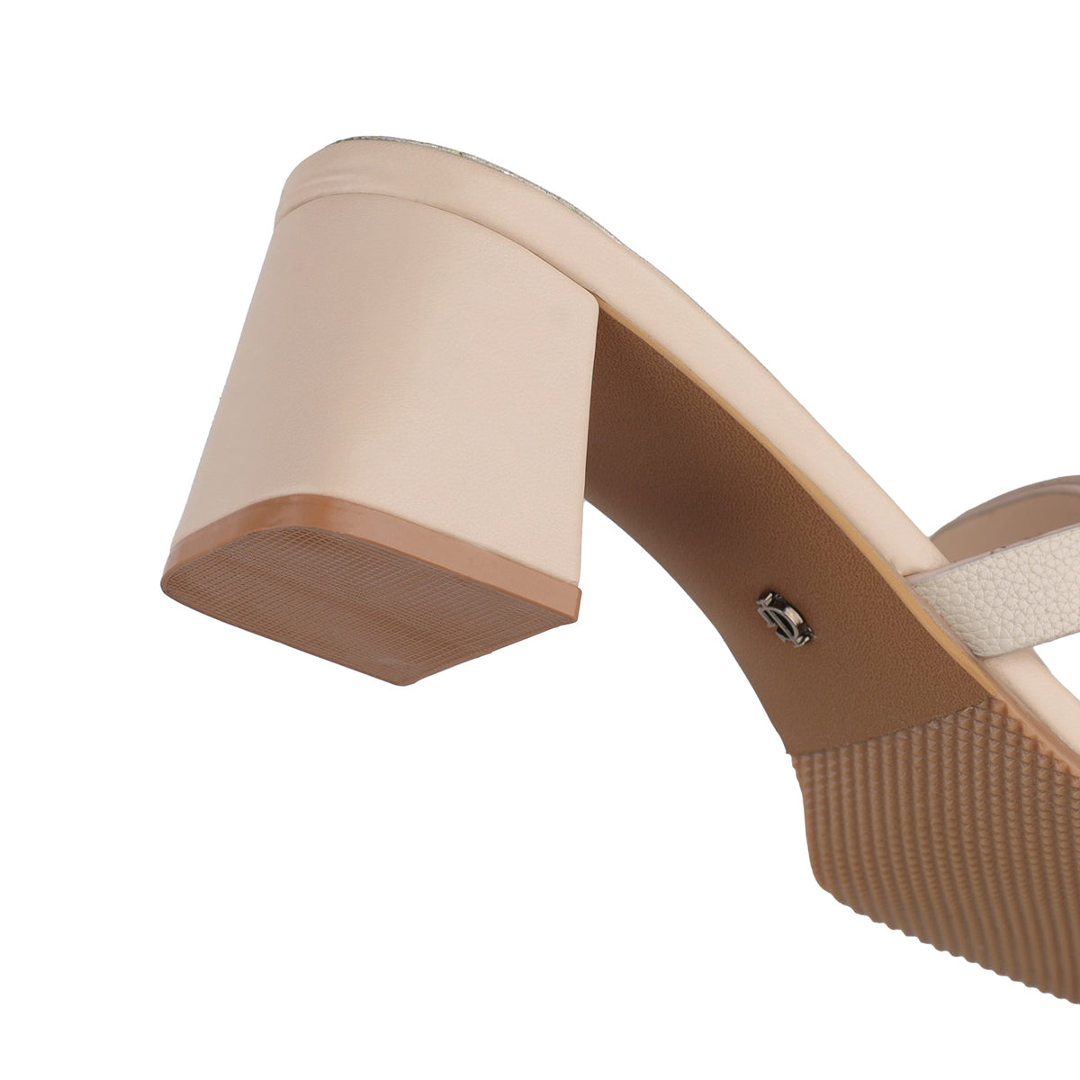 Kayla - Women's Beige 70mm Heels
