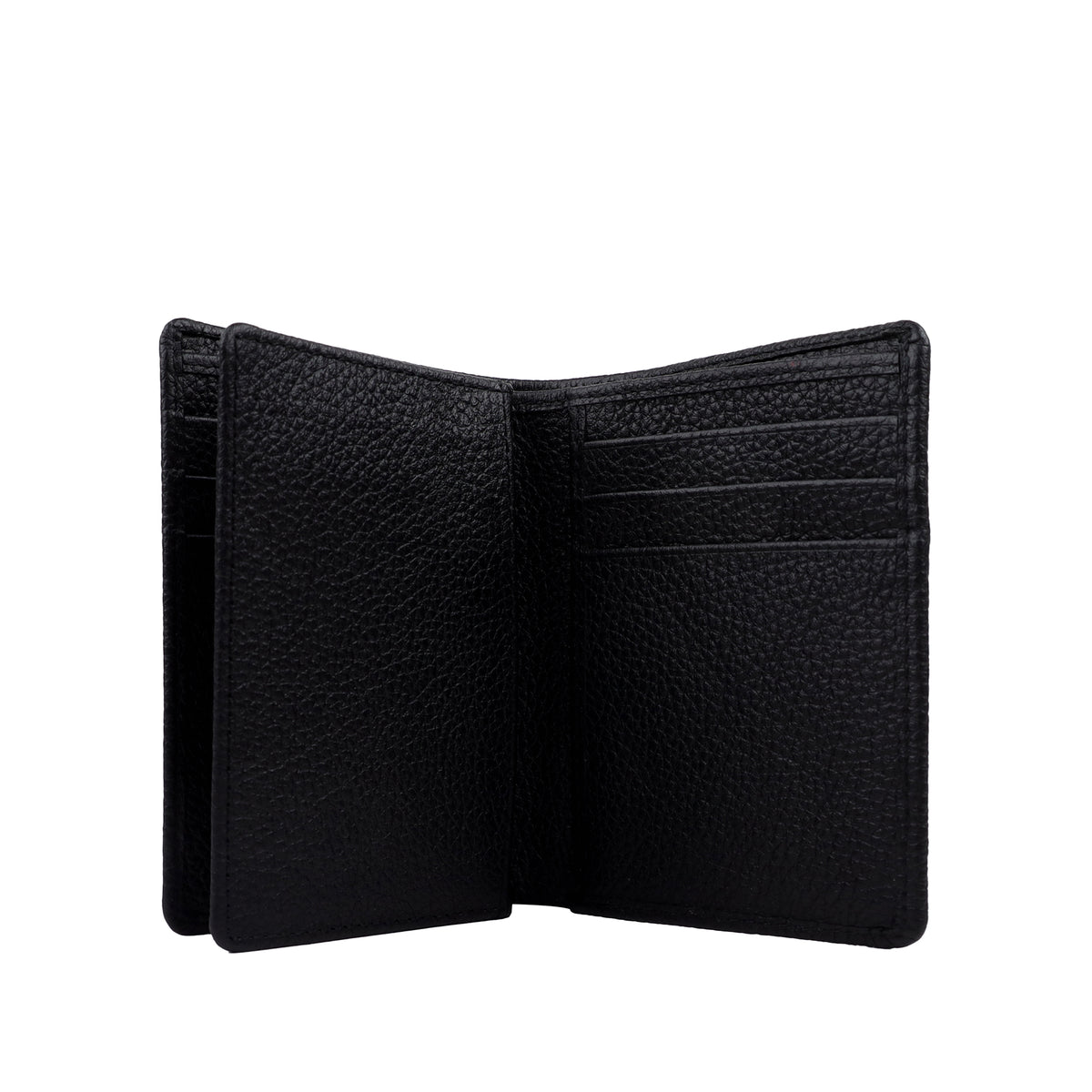 Jared - Black Milled Leather Wallet