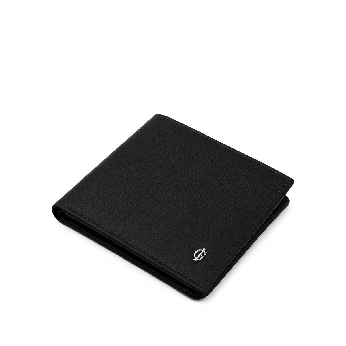 Boget - Black Pebble Grain Leather Wallet