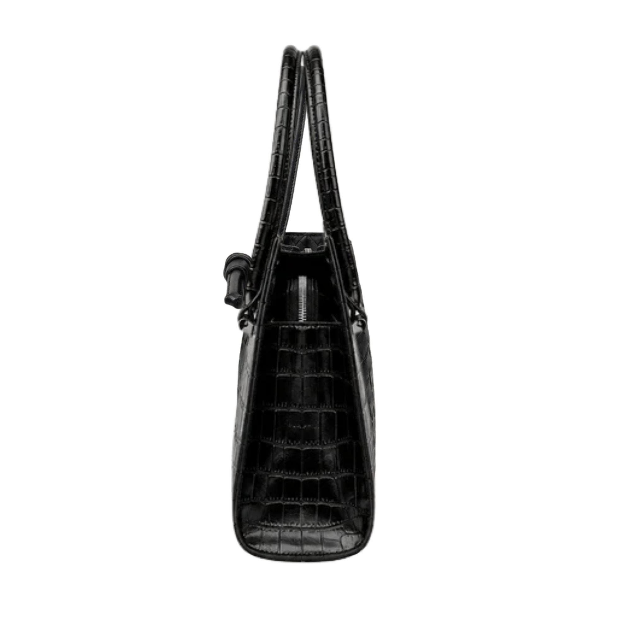 Alora - Black Calf Leather Hand Bag