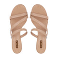 Zerixa - Women's Biege Heels