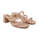 Zerixa - Women's Biege Heels