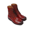 Affonsa - Kid's Oxblood Calf Leather Boot (5-12 Years Old)