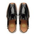 Satomi - Men's Black Patent Leather Sandal