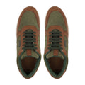 Kompany - Men's Brown and Olive Green Sneaker
