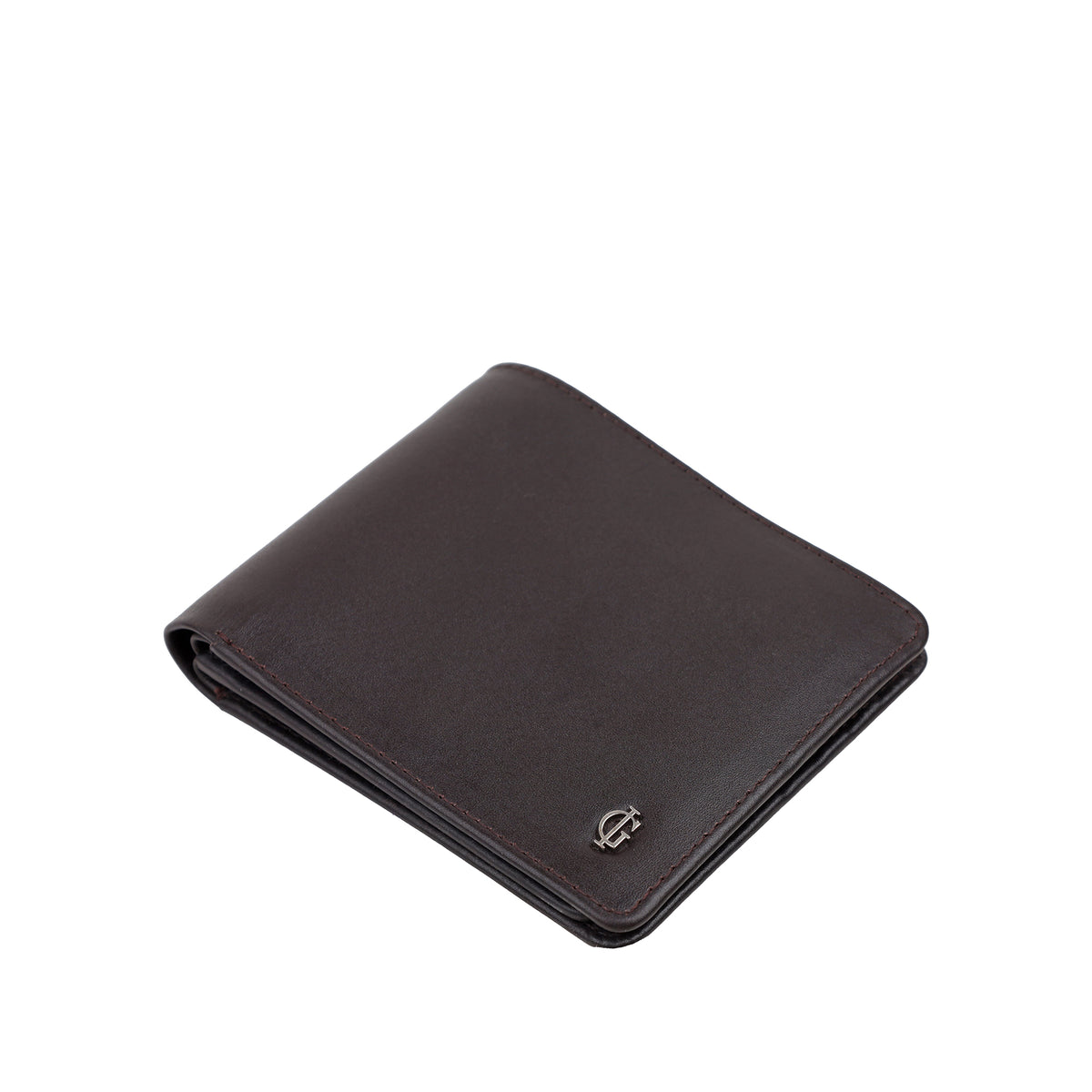 Miles - Dark Brown Calf Leather Wallet